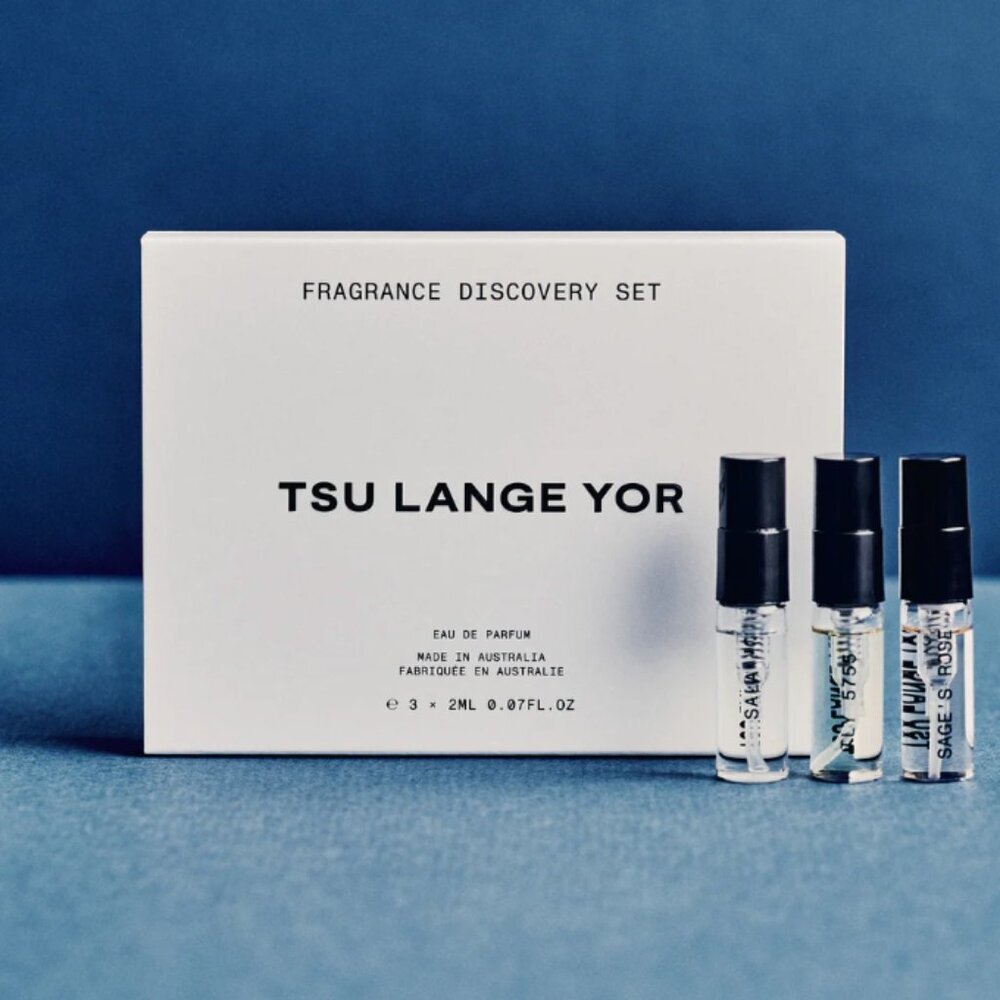 NWT Tsu Lange Your Fragrance Discovery Set 3 × 12 ml